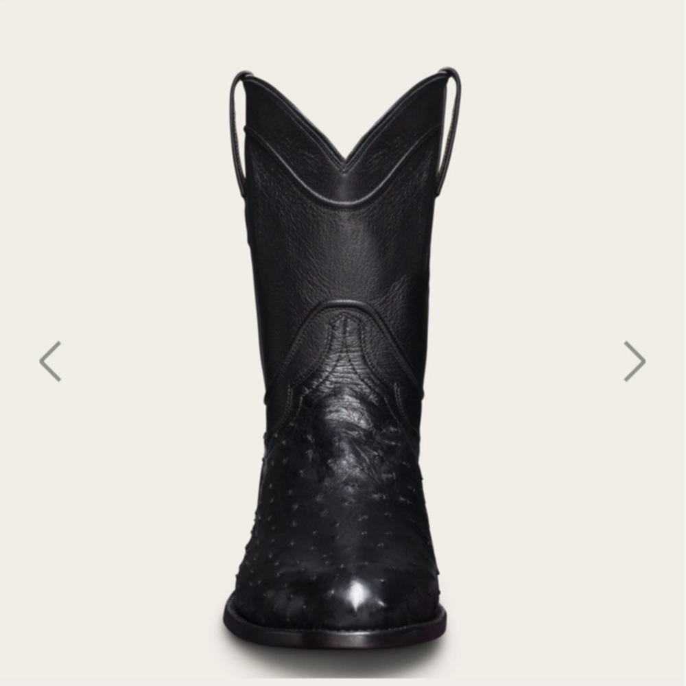 TECOVAS The Duke Ostrich Cowboy Boots - Picture 7 of 8